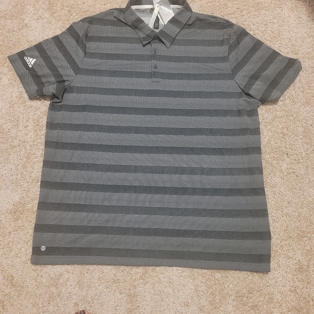 adidas gray striped